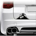 thumbnail image 1 of 2pcs-3D Cartoon Funny Peeking Monster Vinyl Car Sticker Decal Emblem Badge, 1 of 5