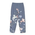 thumbnail image 5 of Fotbe Watercolor Flowers Butterfly Women's Pajama Pants,Sleepwear Pants,Pj Bottoms Drawstring And Pockets-X-Large, 5 of 9