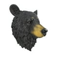 thumbnail image 2 of Zeckos Black Bear Head Mount Wall Statue Bust, 2 of 4