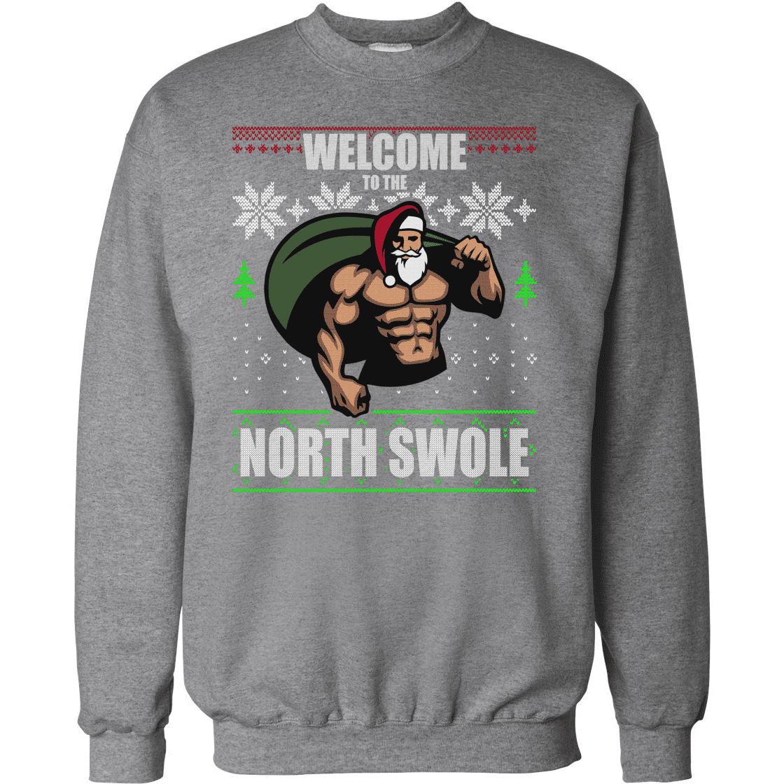swole christmas sweaters