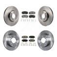 thumbnail image 1 of Transit Auto Front Rear Disc Brake Rotors and Semi-Metallic Pads Kit for Car Hyundai Sonata 3.3L K8S-101310, 1 of 11