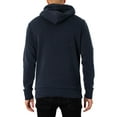 thumbnail image 3 of Superdry Cracked Print Neon Pullover Hoodie, Blue, 3 of 5