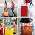 thumbnail image 4 of Taihexin 8 Pcs Luggage Tags with Steel Loop and Name ID Card, 3.14*1.57 inches Aluminium Luggage Tags for Suitcases, Travel Baggage Bag Tags Suitable for Luggage Suitcase Baggage (8 Colors), 4 of 8