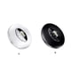 thumbnail image 4 of Sidaley Reproductor de CD automático de Metal, interfaz de tarjeta de memoria de 3,5mm, volumen ajustable, redondo, elegante, alimentado por Paneles de instrumentos para automóviles Negro, 4 of 6