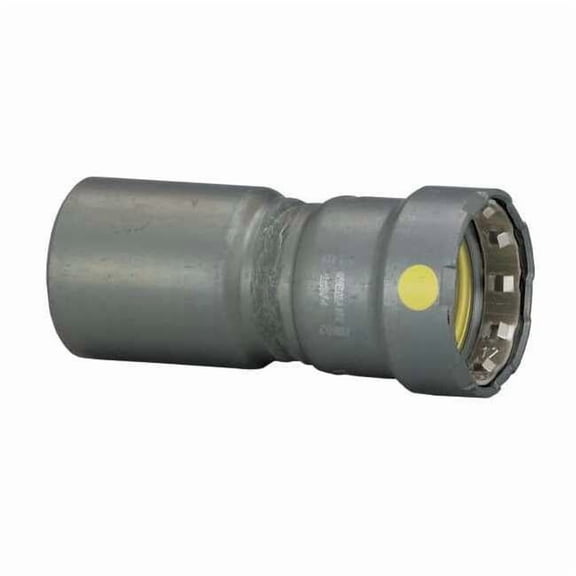 Viega QVG-26011 1 x 0.75 in. Steel Reducer MegaPressG, Pipe x Press Fitting, Black