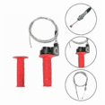 thumbnail image 2 of Red Pit Dirt Bike Quick Action Throttle Grip Twist + Cable 125cc 140cc Pitbike, 2 of 5