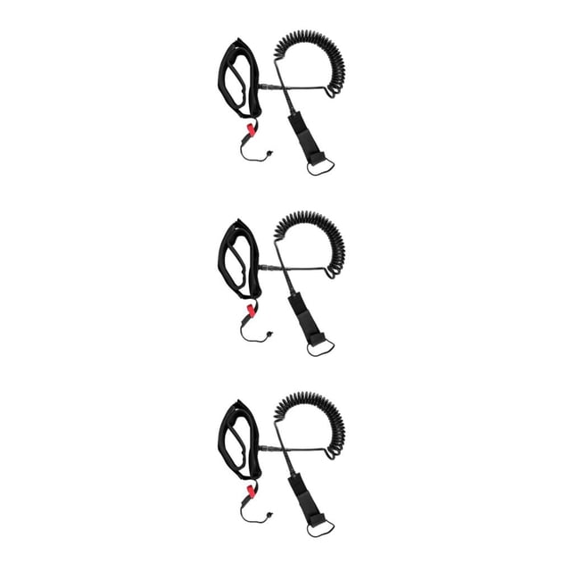 Soidarity 10 Feet Surfboard Waist Stretch Rope Stand Leash up Paddle TPU Adjustable Type1 NO1