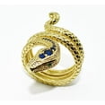 thumbnail image 7 of 18K Gold Plated Snake Ring with Cubic Zirconia, Serpent Shape Band Ring Snake Wrap Around Ring Snake Jewelry Gift for Women, 7 of 7