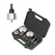 thumbnail image 5 of Sierra Perforadora Para Azulejos, Carburo Cementado Con Espacio De Viruta Grande Y Duradero, Kit De Cortador De Taladro De Vidrio De 9 Piezas Para Porcelana, 5 of 7
