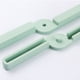 thumbnail image 4 of Paquete de 3 salvamanteles de silicona plegables gruesos antideslizantes, almohadilla caliente con diseño cruzado plegable que ahorra mucho espacio, 4 of 5