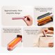 thumbnail image 3 of Mini Plancha Alisadora USB Recargable Plancha De Cabello Inalámbrica Para Flequillo Corto 15S Calentamiento 180 Temperatura Constante Con Batería De 800mAh Carga Tipo C, 3 of 7