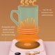 thumbnail image 5 of Monstrate Taza de té de la leche de café eléctrica de Metal ABS calentador portátil de bajo ruido 25W 50HZ almohadilla de posavasos de botella Digital Suministros térmicos Blanco Monstrate  HA083857-01, 5 of 6