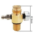 Air Tank Cylinder Regulator Adjustable Pressure For HPA Tank Pin Valve