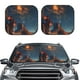 thumbnail image 2 of Balery Cowboy Boots Under Starry Sky Parasol para parabrisas de coche de 2 piezas | Parasol plegable para parabrisas delantero de coche para la mayoría de sedanes-Small, 2 of 6