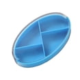 thumbnail image 1 of Billuyoard pastillero portátil giratorio 4 celosías tableta dispensador sellado azúcar organizador contenedor monedero exterior interior accesorios azul Type3 NO3 Billuyoard HA028286-03, 1 of 6