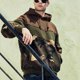 thumbnail image 3 of Men Color Block Hoodie, Men Color Block Hooded Pullover Ribbed Cuffs For Sports ANGGREK Otros, 3 of 6