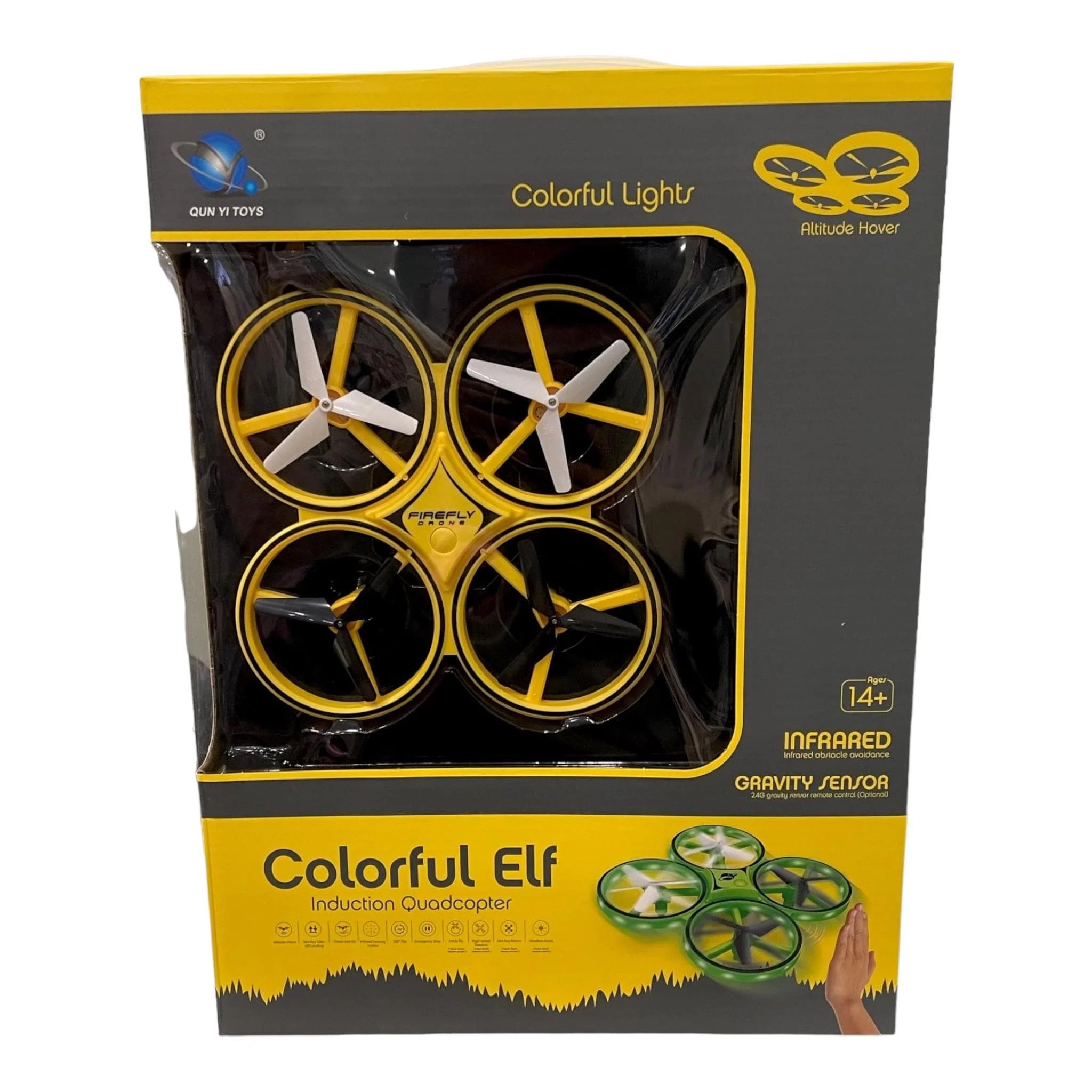 Dron para Niños Colorful Elf Verde