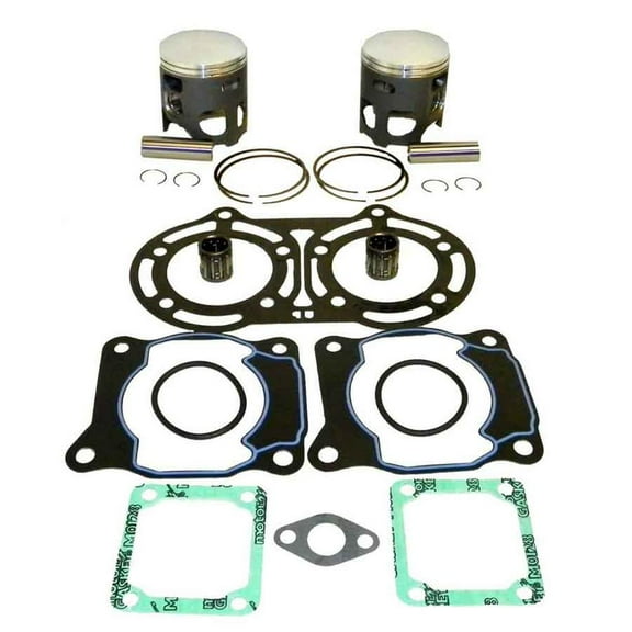 New 65.5mm Bore Top End Rebuild Kit Compatible With Yamaha Banshee 350cc 1987-2006 Banshee SE 350cc 2005-2006 Banshee LE 350cc 2003-2004 350cc Engine By 54-520-655
