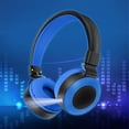 thumbnail image 7 of Back to School Gifts under $5 Wireless Bluetooth Headphones Over Ear With Light And Mic 8 Hours Of Use Foldable Headset on Clearance, 7 of 7