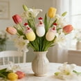 thumbnail image 3 of Huanglei Easter Tabletop Funny Chick And Egg Arrangement With Floral For Home And Party, 3 of 3