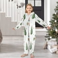thumbnail image 6 of Soft Big Kids Onesie Pajamas Cozy Loose-Fit Jumpsuits for kids with Pockets for Christmas Lounge & Play Cute Snowman and Christmas Tree, 6 of 8