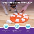 thumbnail image 5 of Outward Hound by Nina Ottosson Dog Smart Treat Puzzle Enrichment Toy, Level 1 Beginner, Orange, 5 of 11