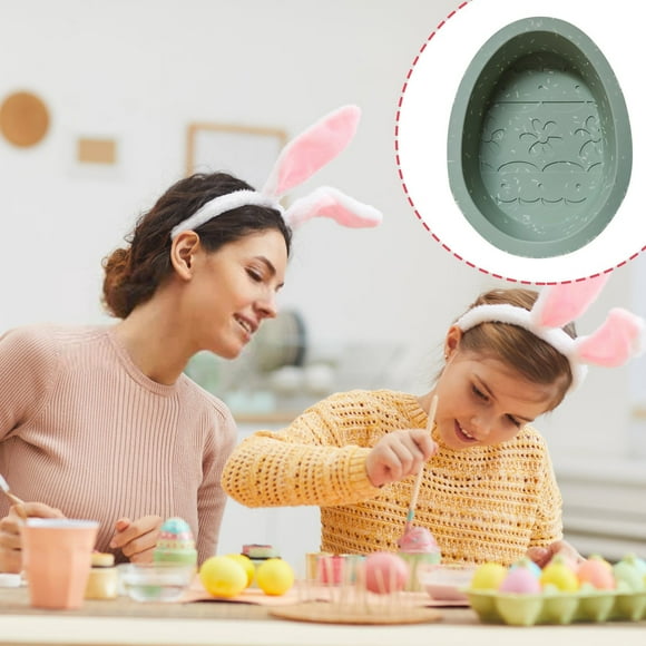 1Pc Easter Silicone Cake Diy Color Silicone Qifeng Shape Cake Baking Tool