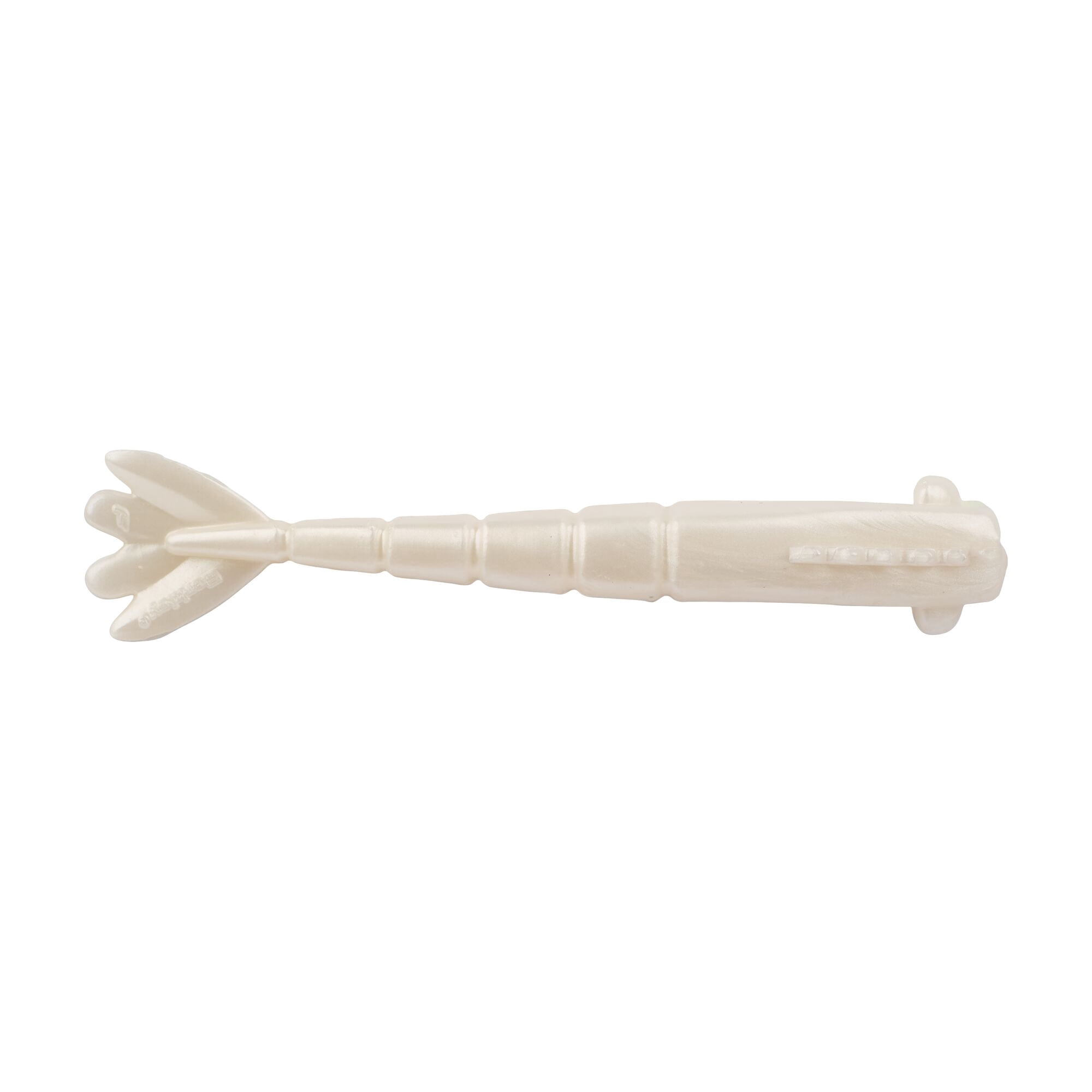 Berkley PowerBait® Saltwater Bonga Shrimp, 4 in, Shrimp, Pearl White (6-count)