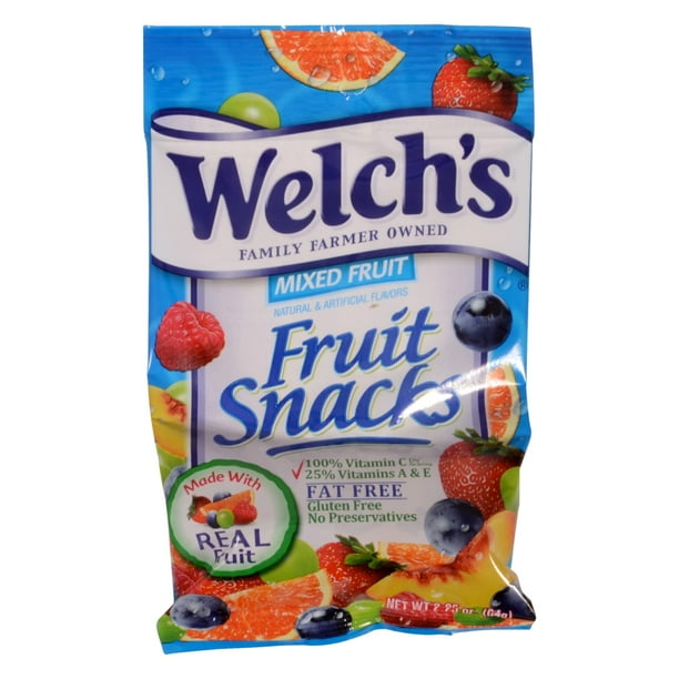 Welch's, Mixed Fruit Fruit Snacks 2.25 oz. (48 Count)