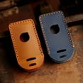 thumbnail image 4 of Car Key Fob Cover Case Protector For Volvo XC60 Car Key Case Fob Cover Crazy Horse Leather Handmade, 4 of 23