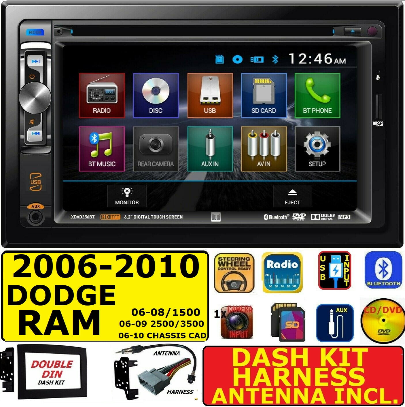 2006 -10 DODGE RAM 1500 2500 3500 CD 