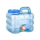 thumbnail image 1 of Greeniant Cubo de agua para coche, contenedor de tanque de PC para conducción, barriles de almacenamiento para grifo, gran capacidad para Kits de desorden para acampar 7.5L+tubo, 1 of 6