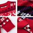 thumbnail image 5 of XIMIN Kids Ugly Sweater Boy Girl Christmas Sweater Boy Girl Santa Long Sleeve Knit Funny Xmas Pullover Reindeer Clothes Holiday Pullover Tops, 5 of 8