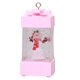 thumbnail image 1 of "Encantadora lámpara LED navideña con diseño de muñeco de nieve rosa - Decoración perfecta para fiestas y regalos", 1 of 6