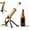 CC1-B, variant on Beer Bottle Mortar Bottle Opener 51mm Heavy-Duty Tactical Cap Launcher with Push-Down Mechanism Realistic Military Mortar Design for Bar Desk and Man Cave Decor