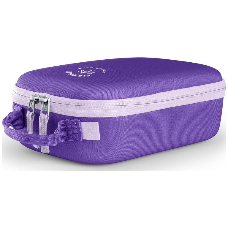Zodaca Insulated Lunch Bag for Girls and Kids (Light Purple, 8 x 10 x 4 In)