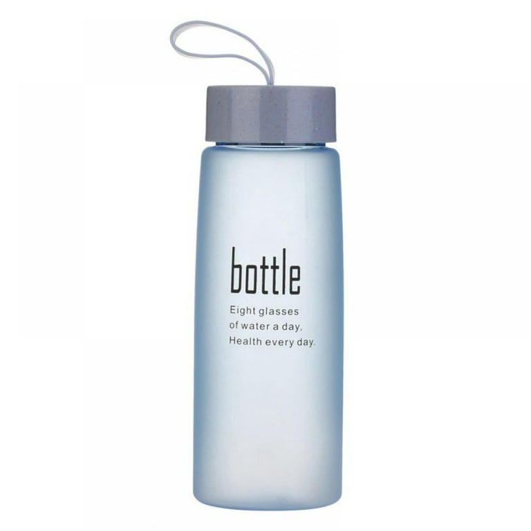 Plastic Water Bottle Portable 16 oz BPA Free Reusable Leak Proof Water  Bottle Great For School, Home Office, Sports, And Fitness 