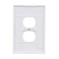 thumbnail image 4 of Cooper Wiring Devices 393726518 2142W-Box Plaque Murale Réceptacle Jumbo - Blanc, 4 of 6