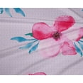 thumbnail image 4 of oneOone Polyester Lycra Fabric Watercolor Leaves & Flower Floral Print Fabric BTY 56 Inch Wide, 4 of 4