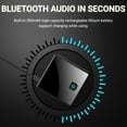 thumbnail image 3 of Transmisor Receptor Bluetooth Acogedor Inalámbrico 5.0 Bluetooth, 3 of 9