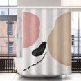 thumbnail image 2 of Jinsinto Rideau de Douche Imperméable Abstrait Morandi 120X180CM, 2 of 5