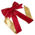 thumbnail image 2 of Lefu Christmas Decoration Supplies Flannelette Color Retro Ribbon Bow-knot Pendant, 2 of 9