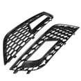 thumbnail image 3 of 2 uds para rejillas de luz antiniebla del parachoques delantero negro brillante estilo RS4 para Audi A4 B8.5 2013-2016 Jadeshay  A, 3 of 8