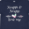 thumbnail image 4 of Inktastic Nonna and Nonno Love Me- Heart Grandchild Boys or Girls Baby T-Shirt, 4 of 5