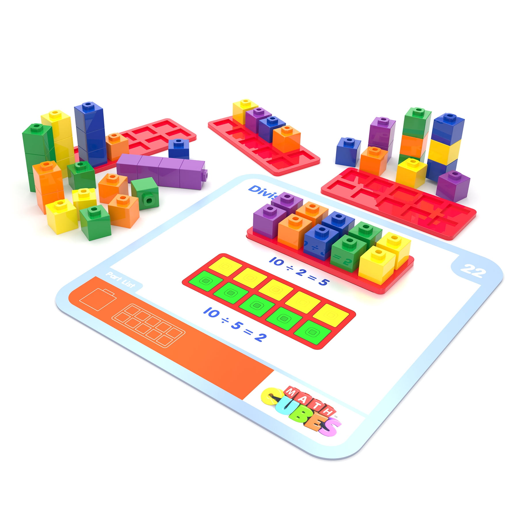 Junior Learning Mathcubes - Ten Frames