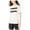 White - white, variant on Carbon Copy Womens Love More Graphic T-Shirt, White, Medium