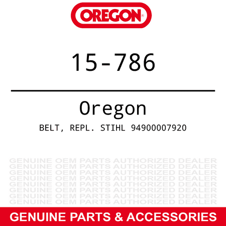 Genuine Oregon Premium Micro V-Belt Stihl TS700 Citquik Chainsaws (Best Stihl Chainsaw For Carving)