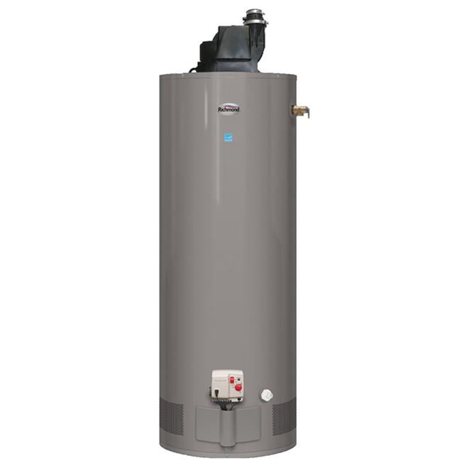 Richmond Rheem 6GR40PVE2-40 40 Gal Power Vent Natural Gas Water Heater ...