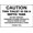 Warning Sign 4, variant on Caution This is a Copperhead Snake Habitat Metal Tin Sign 8"x12" - Safety Caution - For Indoor Outdoor