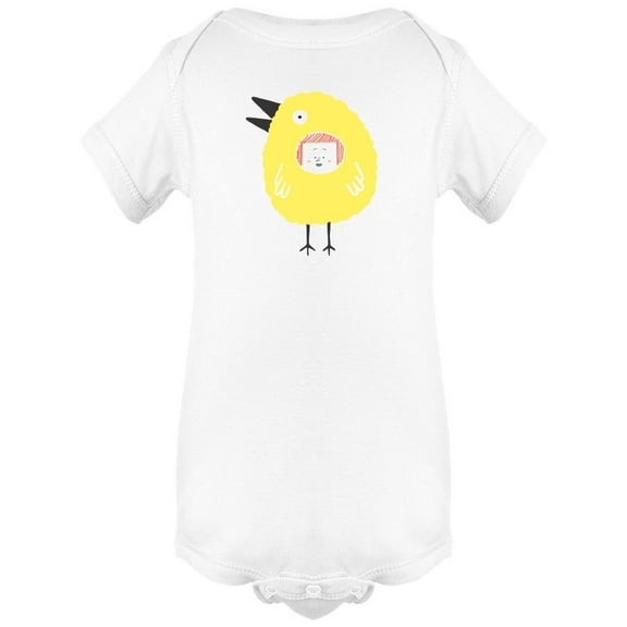 Cute Girl In A Bird Costume Bodysuit Infant -Image by Shutterstock, Newborn